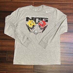 2012 Nike LSU vs Alabama Long Sleeve Shirt